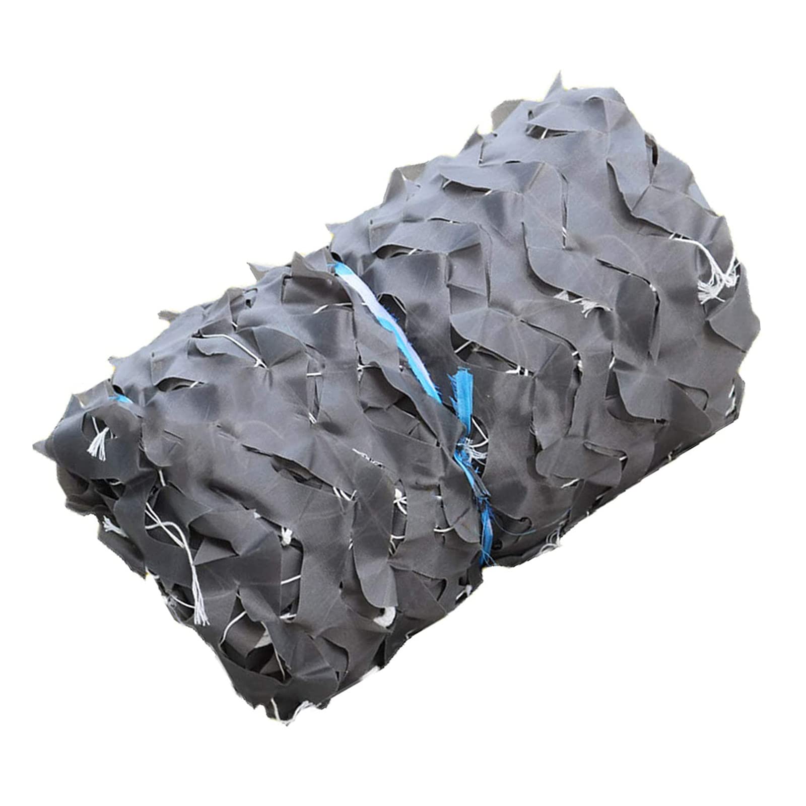 Filet De Camouflage Gris,Filet De Protection Solaire Extérieur,Filet D'ombrage,Filet De Camouflage Renforcé Militaire,Pour Jardin,Pergola,Chasse,Décoration De Fête À Thème,Grey-4x8m(13.1*26.2ft)