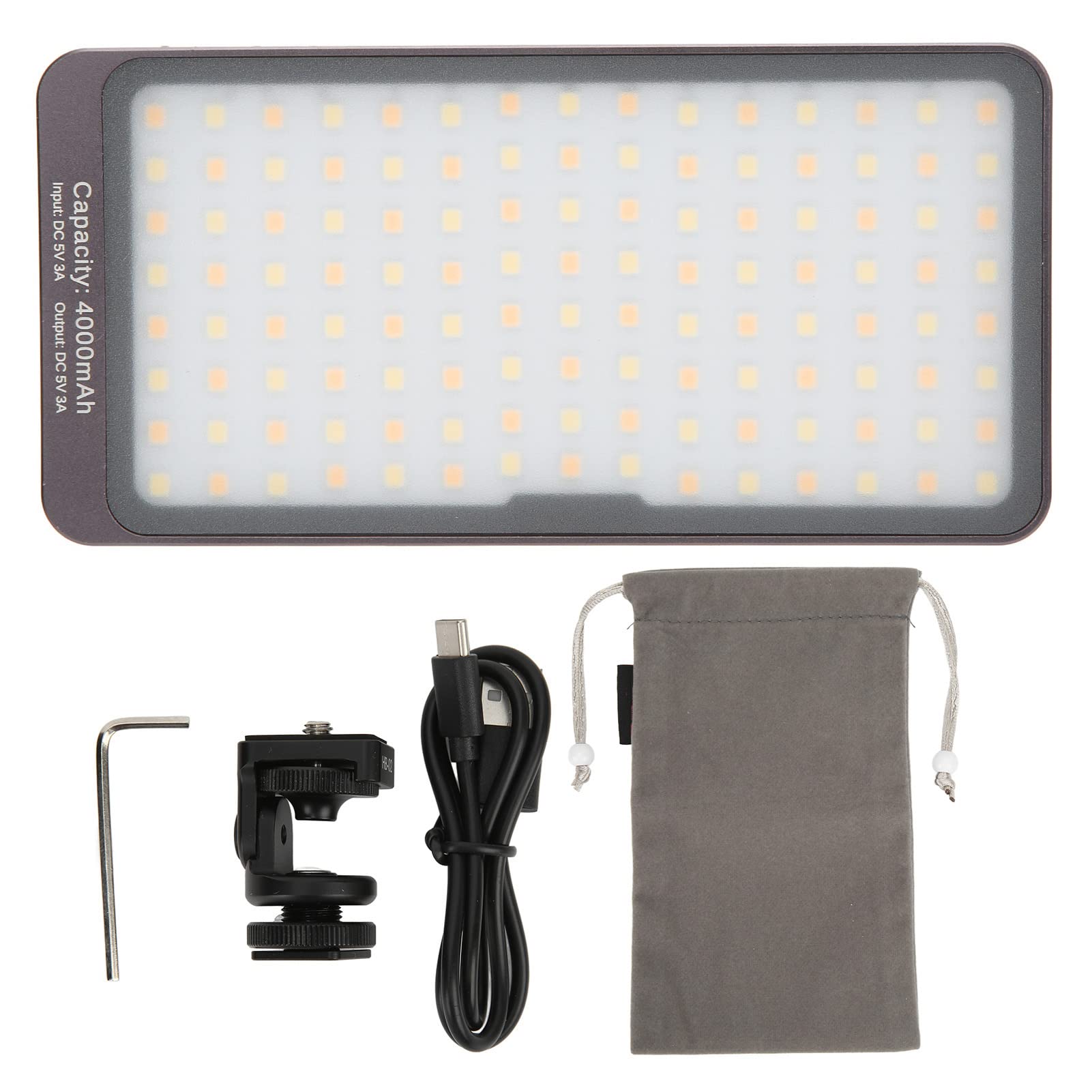 Luz de relleno para fotografía compatible con cámaras réflex portátiles 8