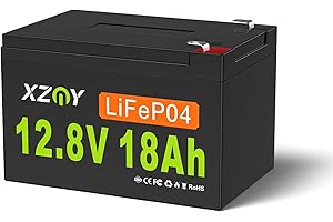 12V 18Ah LiFePO4 Battery - Superior Performance with 5000+ Cycles