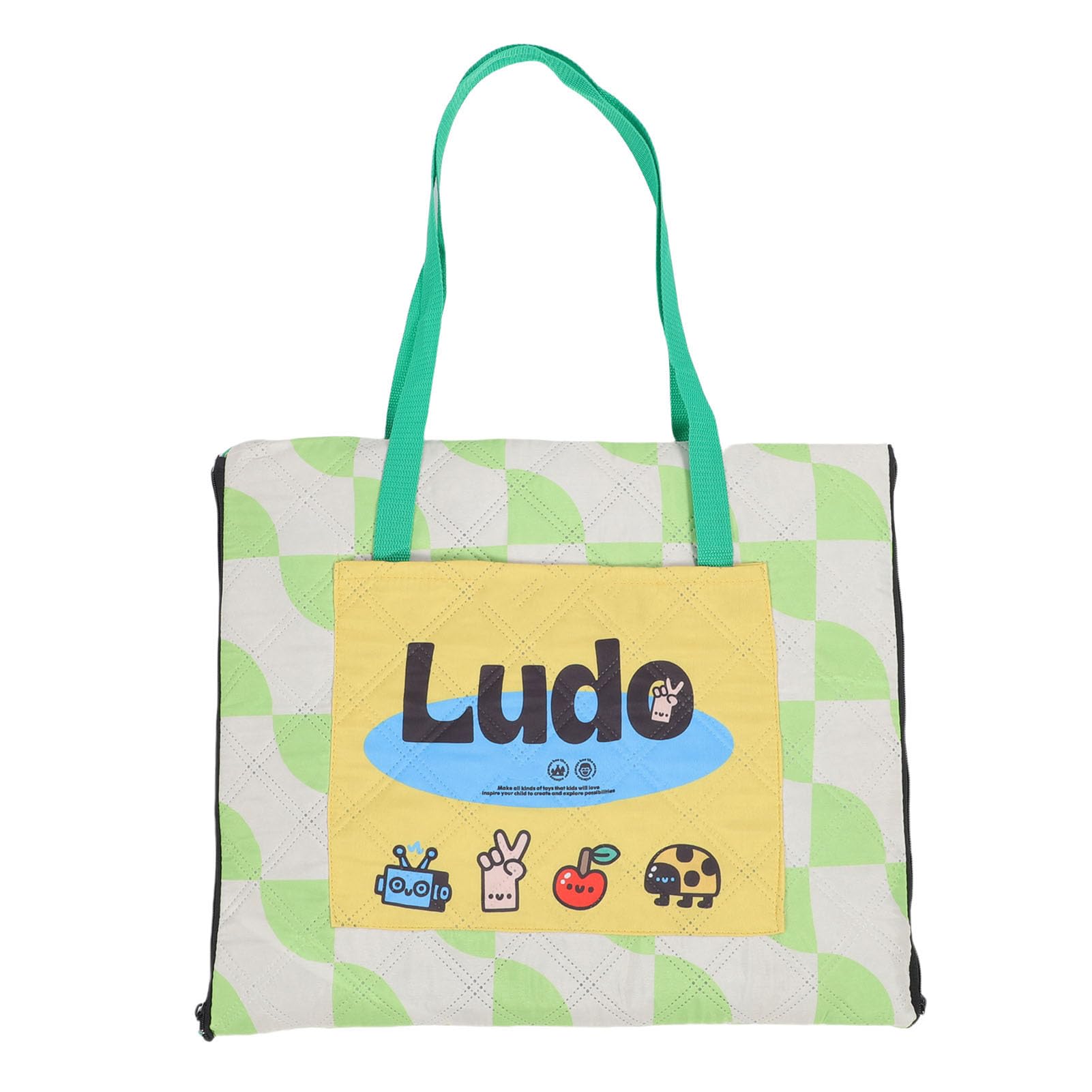 Matybobe Tappetino da Picnic, Grande e Spesso, Coperta da Gioco 3 in 1 per Esterni, per Gite Primaverili, Campeggi, Prati, Spiagge