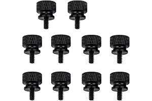 10-pcs Anodized Aluminum Computer Case Thumbscrews