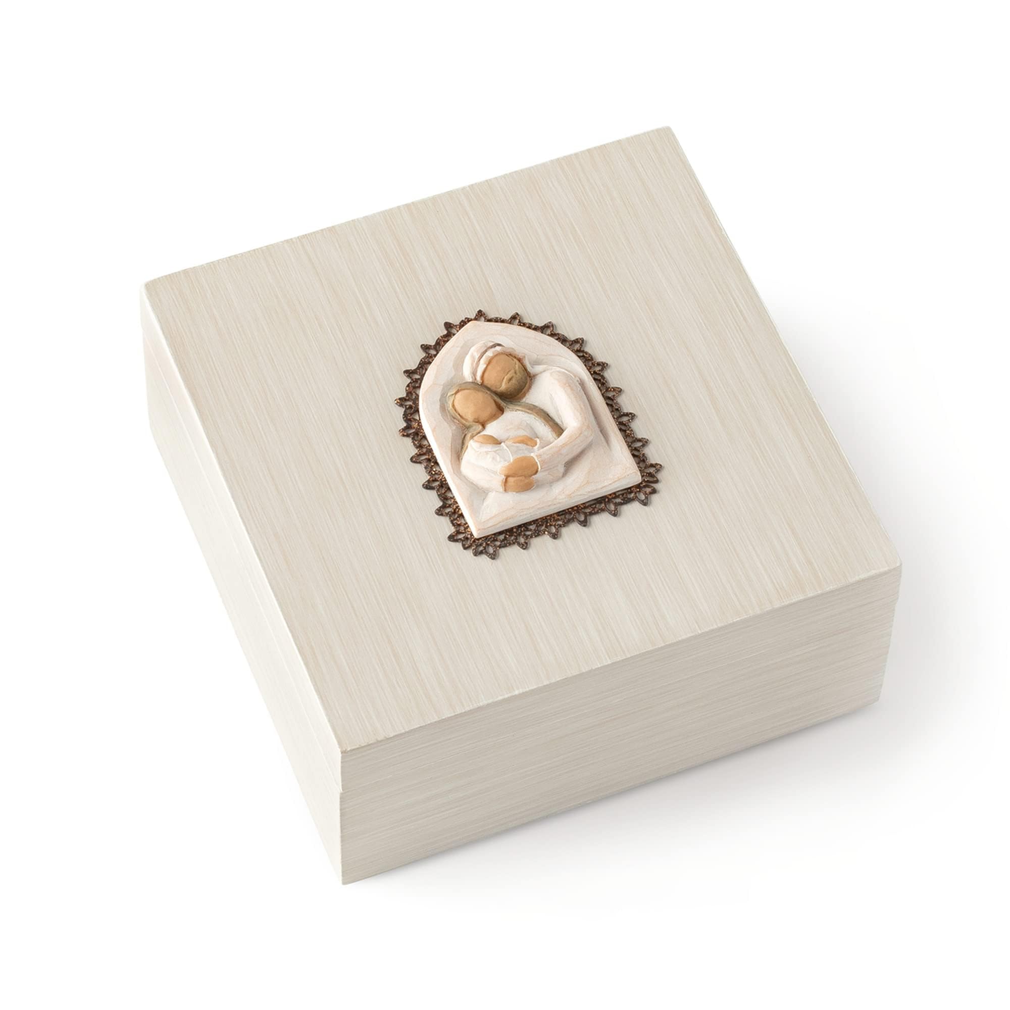 Willow Tree Holy Family, sculpted hand-painted Memory Box
