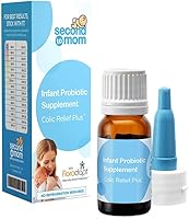 Vista 7 de Second to Moms Colic Relief Plus Suplementos probióticos para bebés bebés bebés cólicos recién nacidos escupir estreñimiento y comodidad digestiva