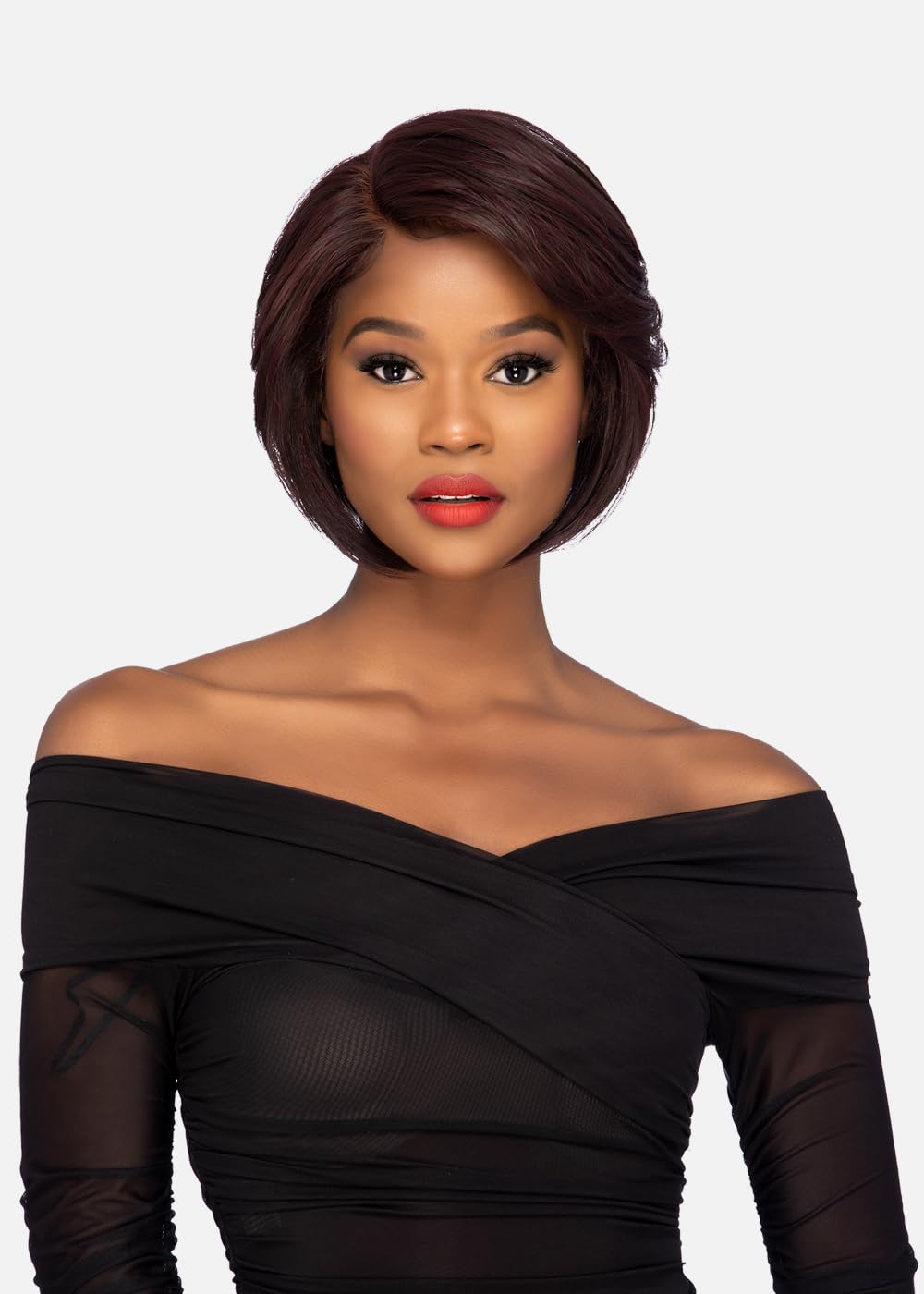 Vivica A. Fox LANIKAI, SYNTHETIC HAIR, Natural Baby Lace Wig, Color 1, Jet black