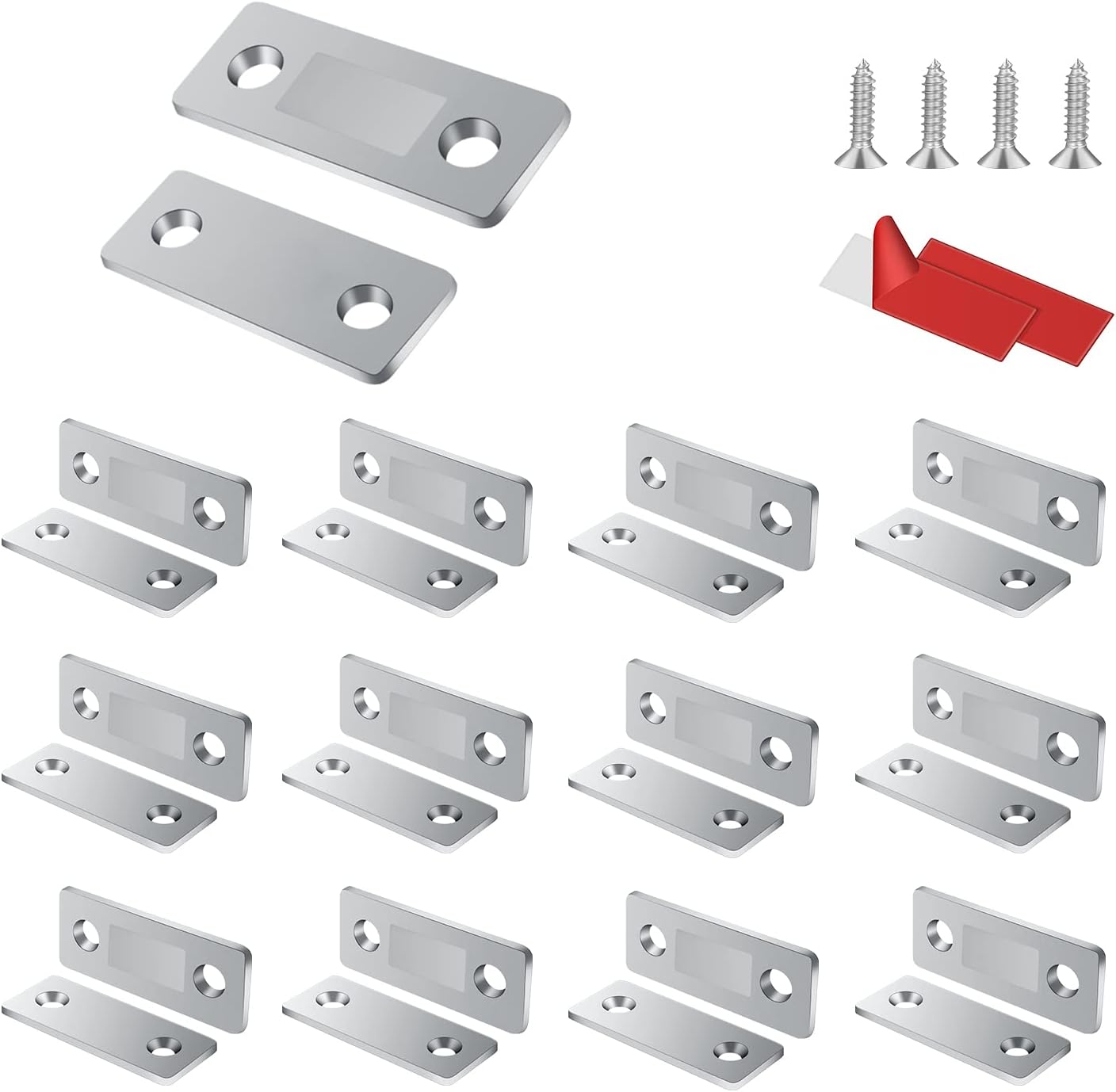 12 Pcs UltraThin Invisible Door Drawer