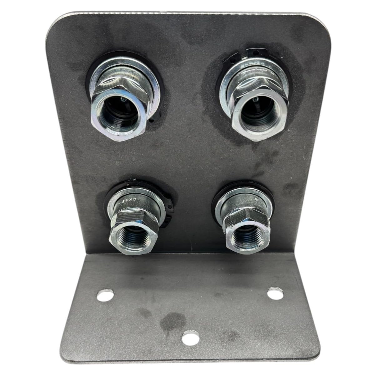 Supporto piastra di fissaggio completa di 4 innesti rapidi Push Pull