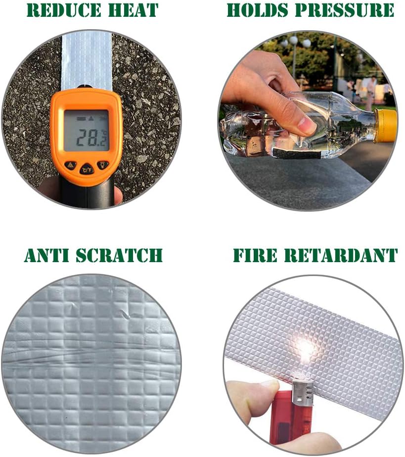 Buy Llpt Aluminum Butyl Tape 4 Inch X 16 5 Feet Hatch Cover Flashing Permanent Waterproof Leak Repair Tape For Boat Pipe Rv Awning Roof Window Patch And Sealing Ab436 Online In Indonesia B084dpm29w