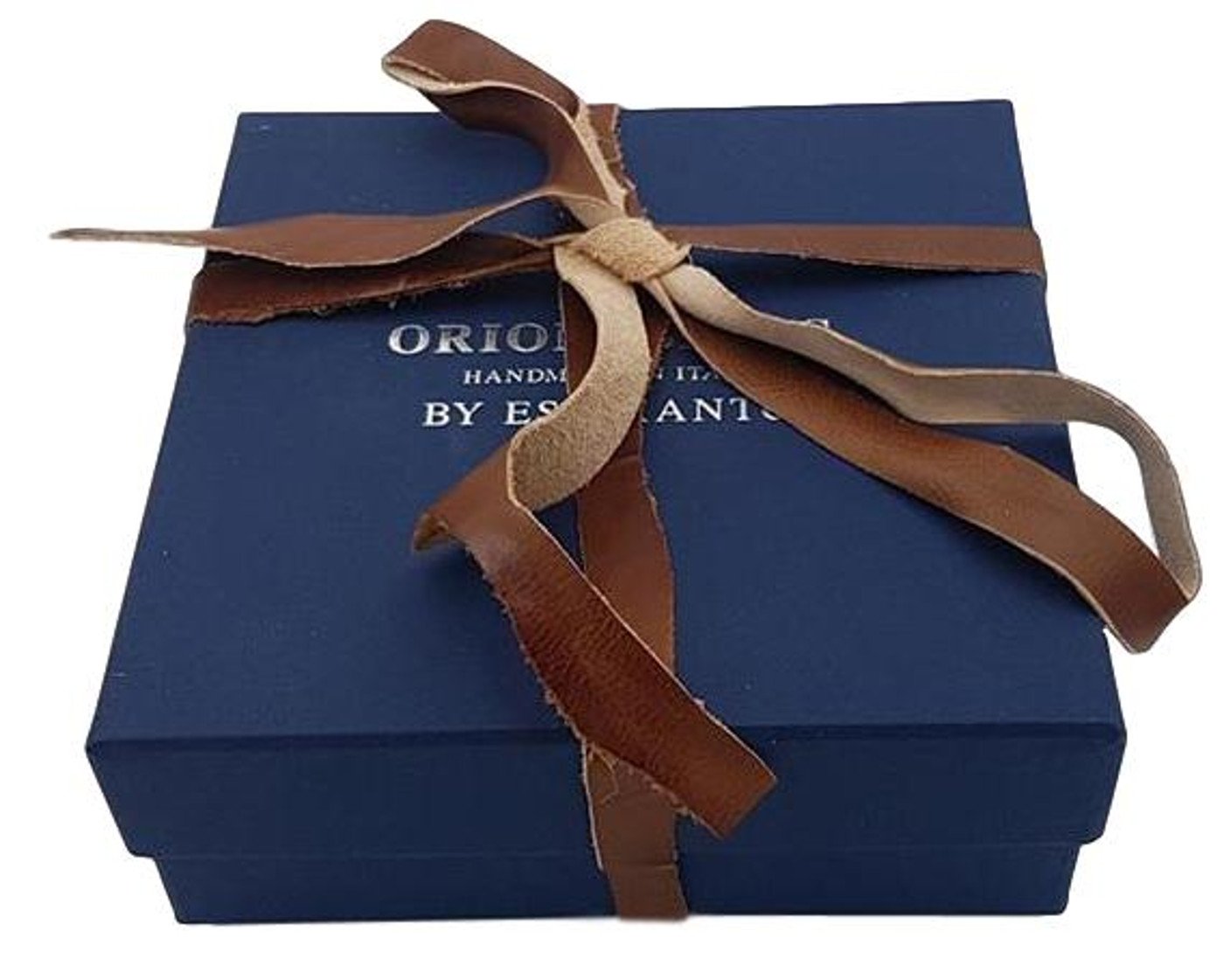 ESPERANTO Cintura intrecciata uomo donna con treccia cotone e cuoio, puntali vera pelle e fibbia nichel free anallergica 3,5 cm