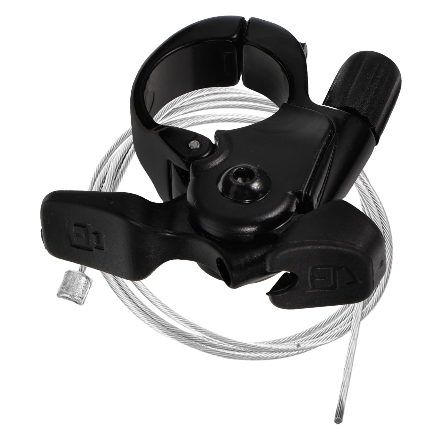 WOONEKY 1 Set Metal Lockout Lever Aluminum Alloy Lockout Lever Black Aluminum Alloy Remote Lockout Lever for Fork Lockout Lever