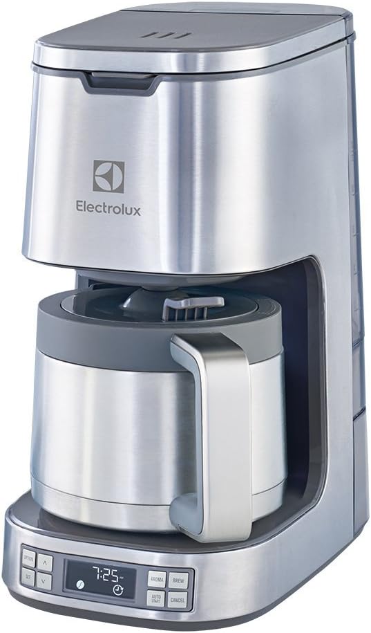 Cafetera Automática Programable con Filtro Permanente y Función Mantener Calor - 10 Tazas