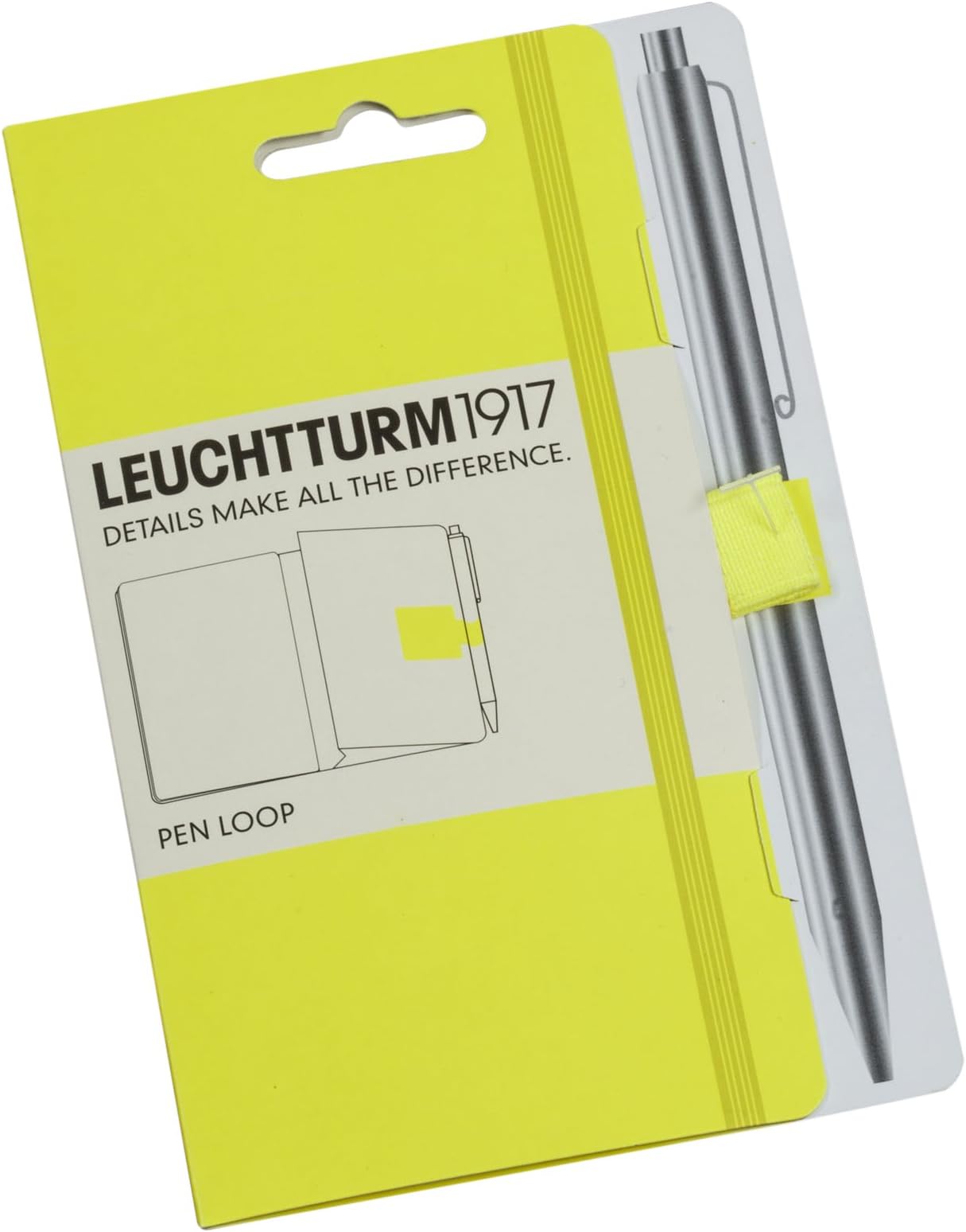 Leuchtturm1917 Self-Adhesive Pen Loop Yellow neon