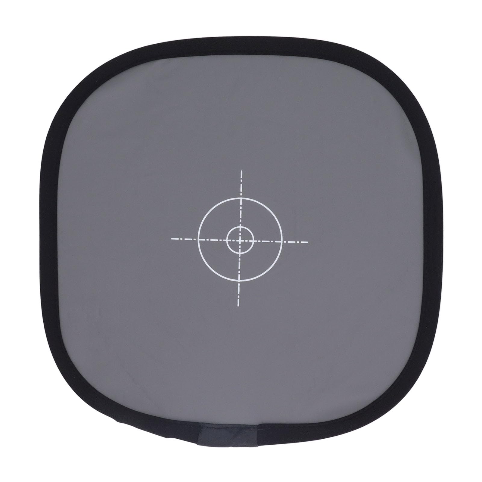 Gray/White Balance Card, 18% Exposure Gray Reflectance Reflector, Foldable Focus Board Double Sided with Carry Pouch, 12x12 Inch Grey Card White Balance Card for Photography