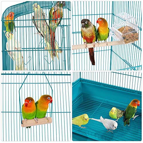 image for Yaheetech 64'' H Open Top Metal Bird Cage Medium Small Parrot Parakeet