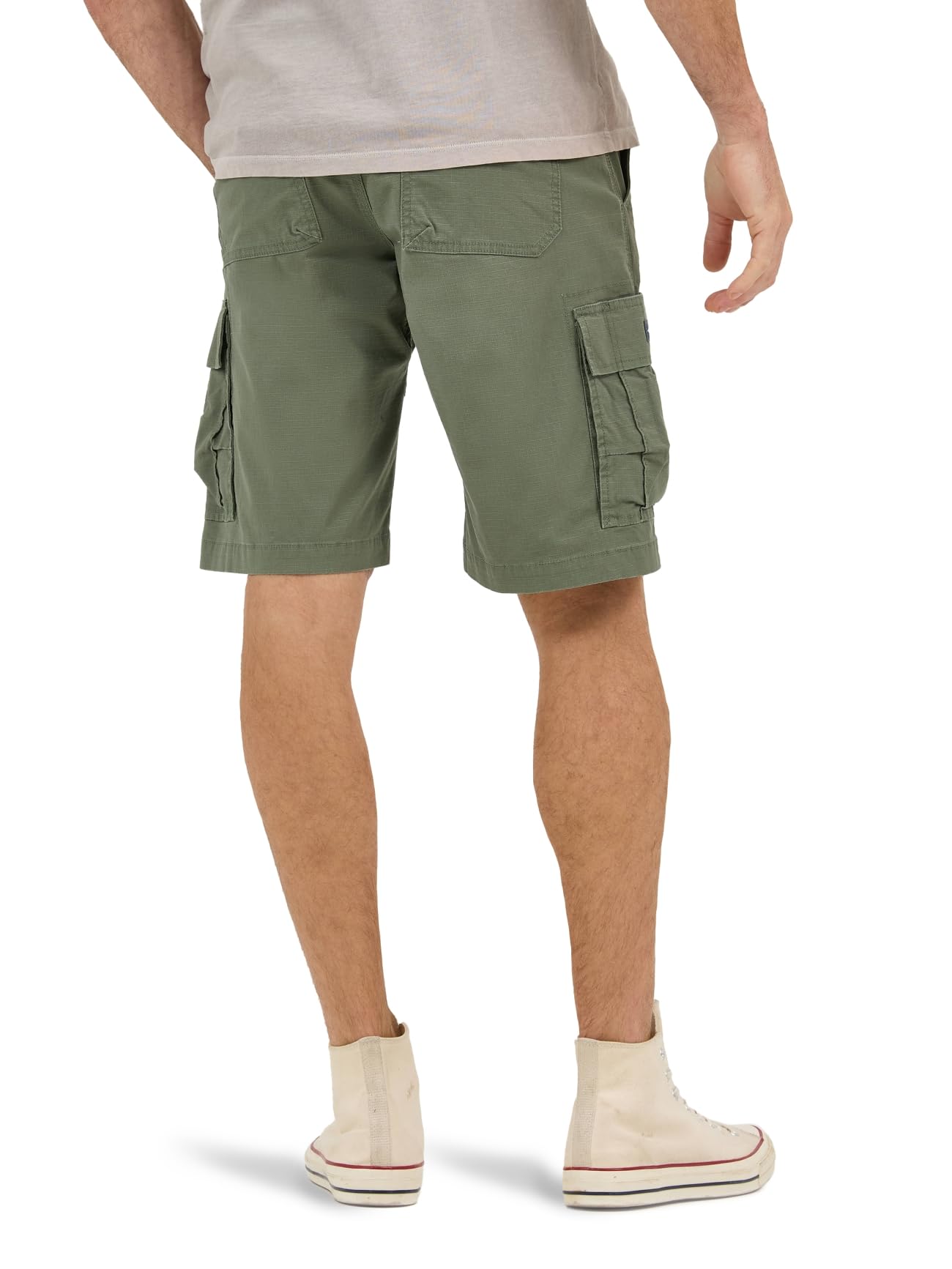 Lee Extreme Motion Carolina Cargo-Shorts für Herren, Olive Grove Ripstop, 46 – Ansicht 3
