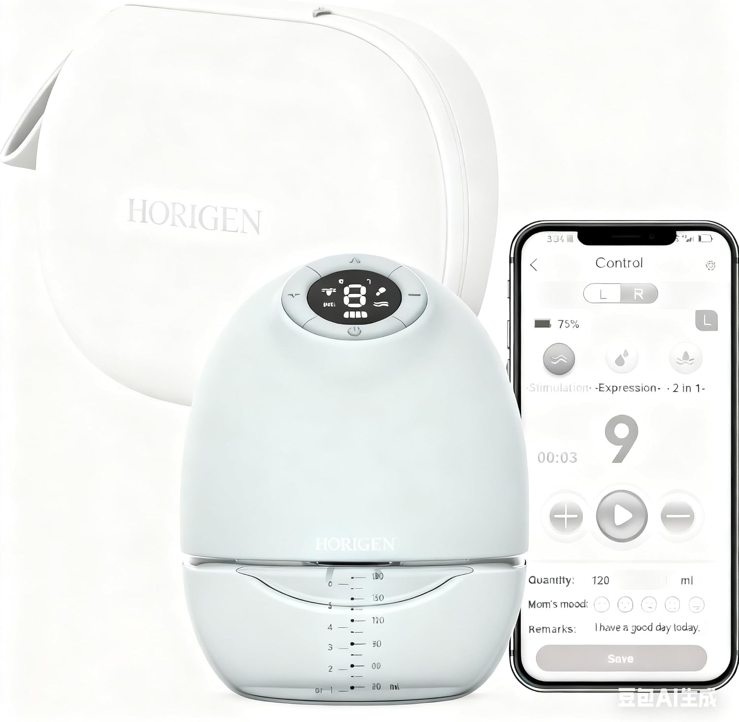 E4 Wireless Breast Pump (1 Pack)