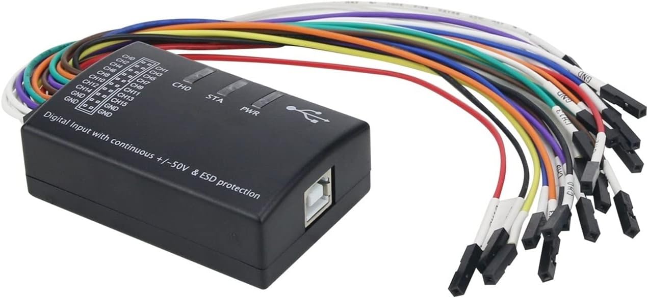 Digital oscilloscope USB Logic 100MHz 16Ch Logic Analyzer Logic Analyzer