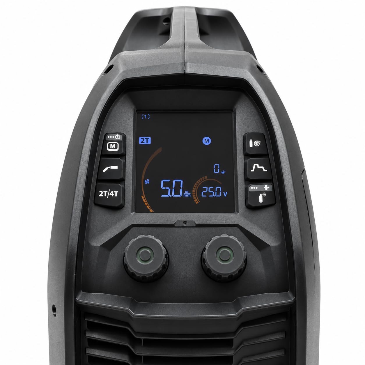 Kemppi - Saldatrice inverter MIG MAG, 220 A, 230 V, a gas protettivo, Synergic Puls, per alluminio, acciaio inossidabile e lamiera sottile, portatile, Multivolt Minarc M 223P, per auto