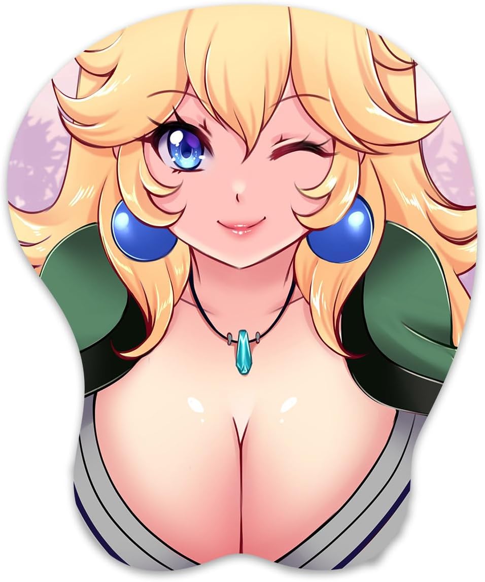 Oppai Mouse Pad 3D Mousepad Anime Manga Breast Gaming Wrist Rest Boob pad Anti-Slip Mouse Mat