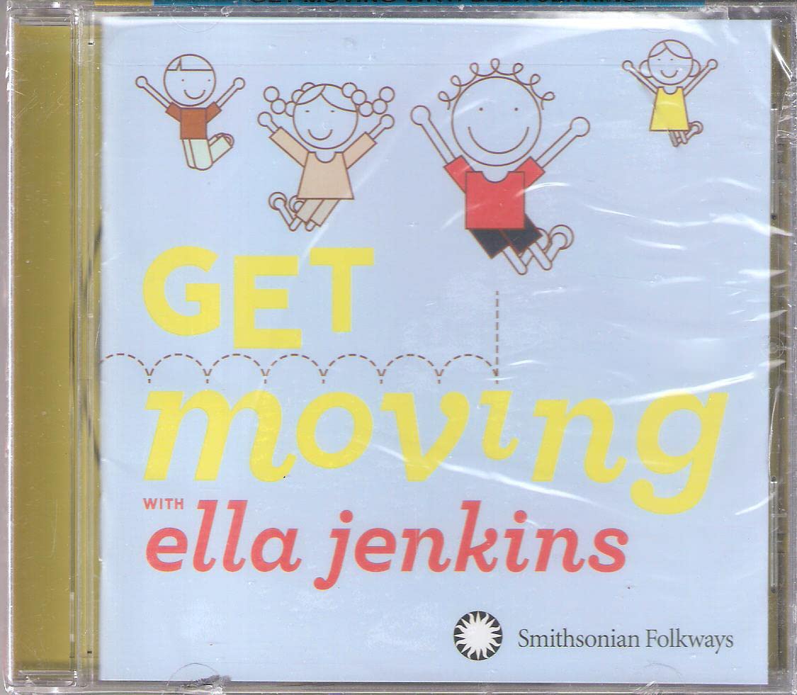 Ella Jenkins Get Moving With Ella Jenkins CD SFW45073 NEW