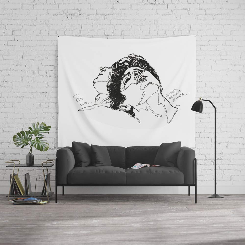 Wall Tapestry, Size Large: 60" x 90", Elio and Oliver CMBYN Call me