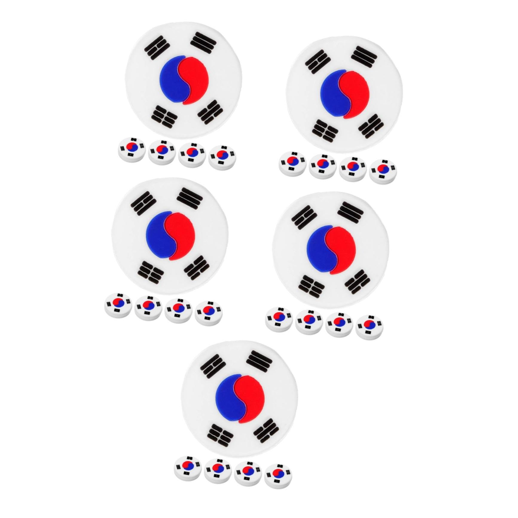BESPORTBLE 25pezzi Smorzatori per Racchette Tennis Silicone Antivibranti e Accessori Sportivi per Comfort e Controllo