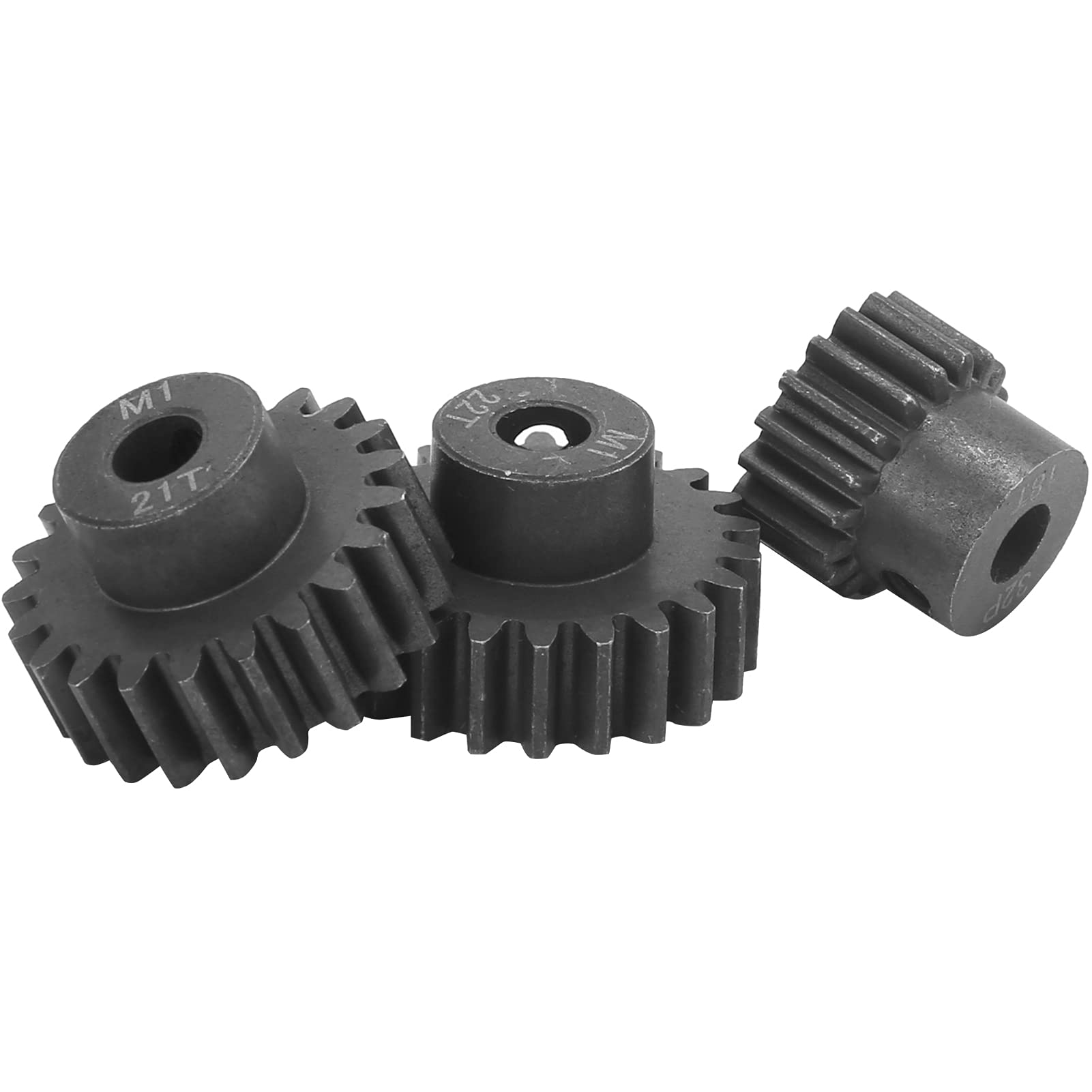 Pignone Associato 1345 FT In Alluminio - 27 Denti, 48P, Albero 1/8 Per Buggy 1:10