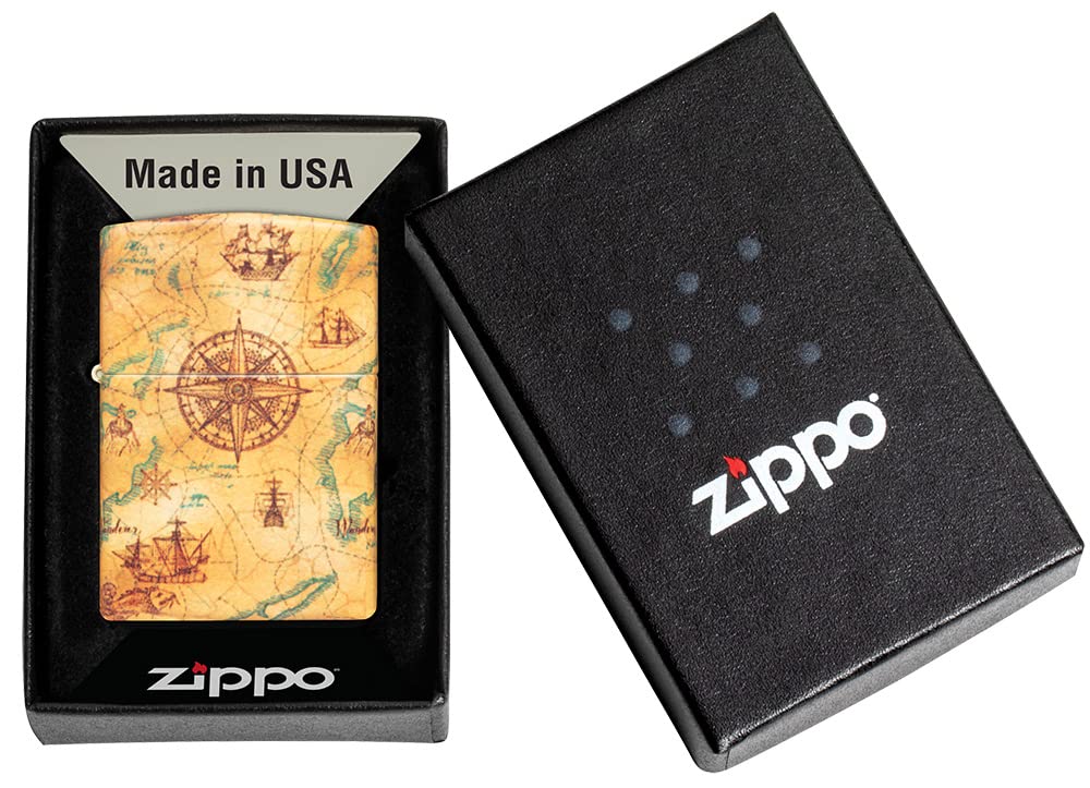 TG. normale) ZIPPO 2007116 - Accendino antivento Side Flame, Mini