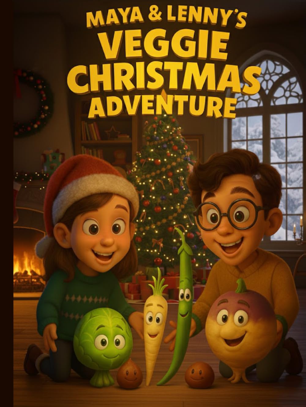 Maya & Lenny's Veggie Christmas Adventure (Little Chefs Adventures)