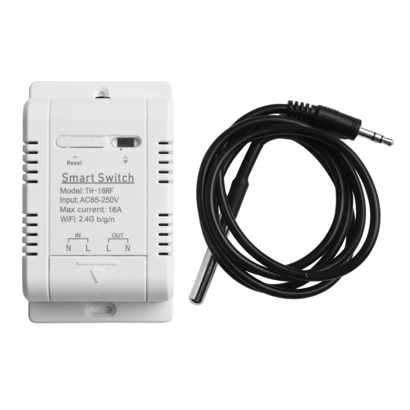 ZYWUOY Controlador de temperatura inteligente WiFi, Tuya WiFi, módulo de temperatura inalámbrico, sensor de aplicación, control remoto DS18B20