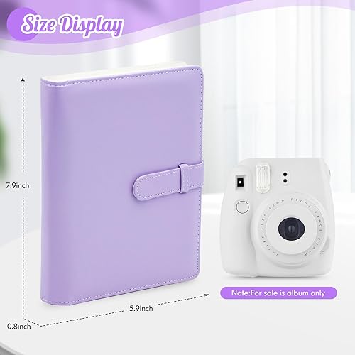 Miniatura 9 de Ablus Mini álbum de fotos de 128 bolsillos para cámara Fujifilm Instax Mini, Polaroid Snap, Z2300, cámaras instantáneas SocialMatic e impresora
