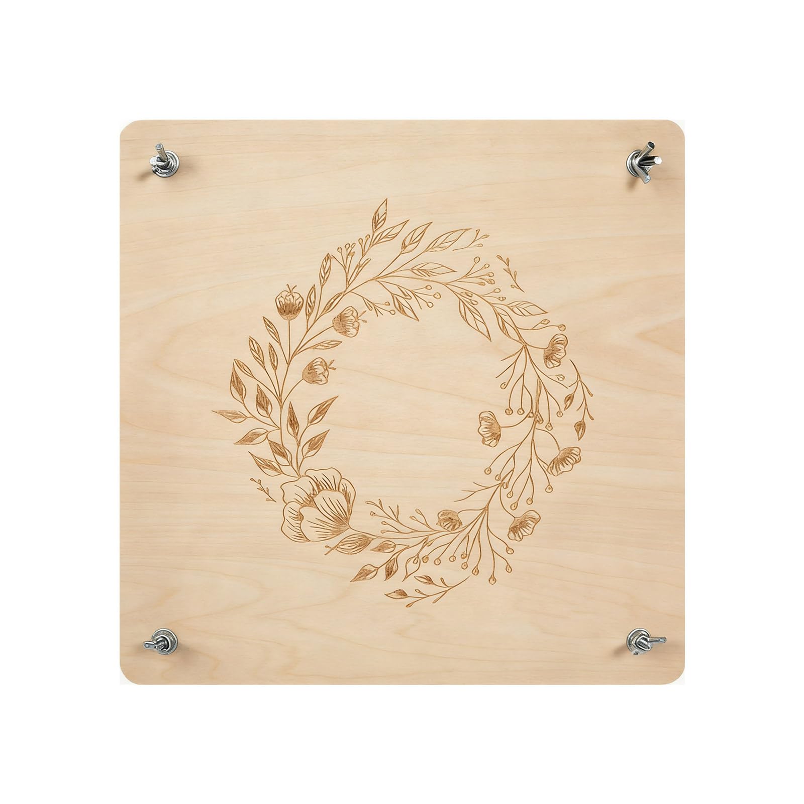 NVOQILIN Wooden Flower Press for Preserving Flower Leaves and Plant Specimens Creative Art Project and Scrapbooking Decoration Adults Press