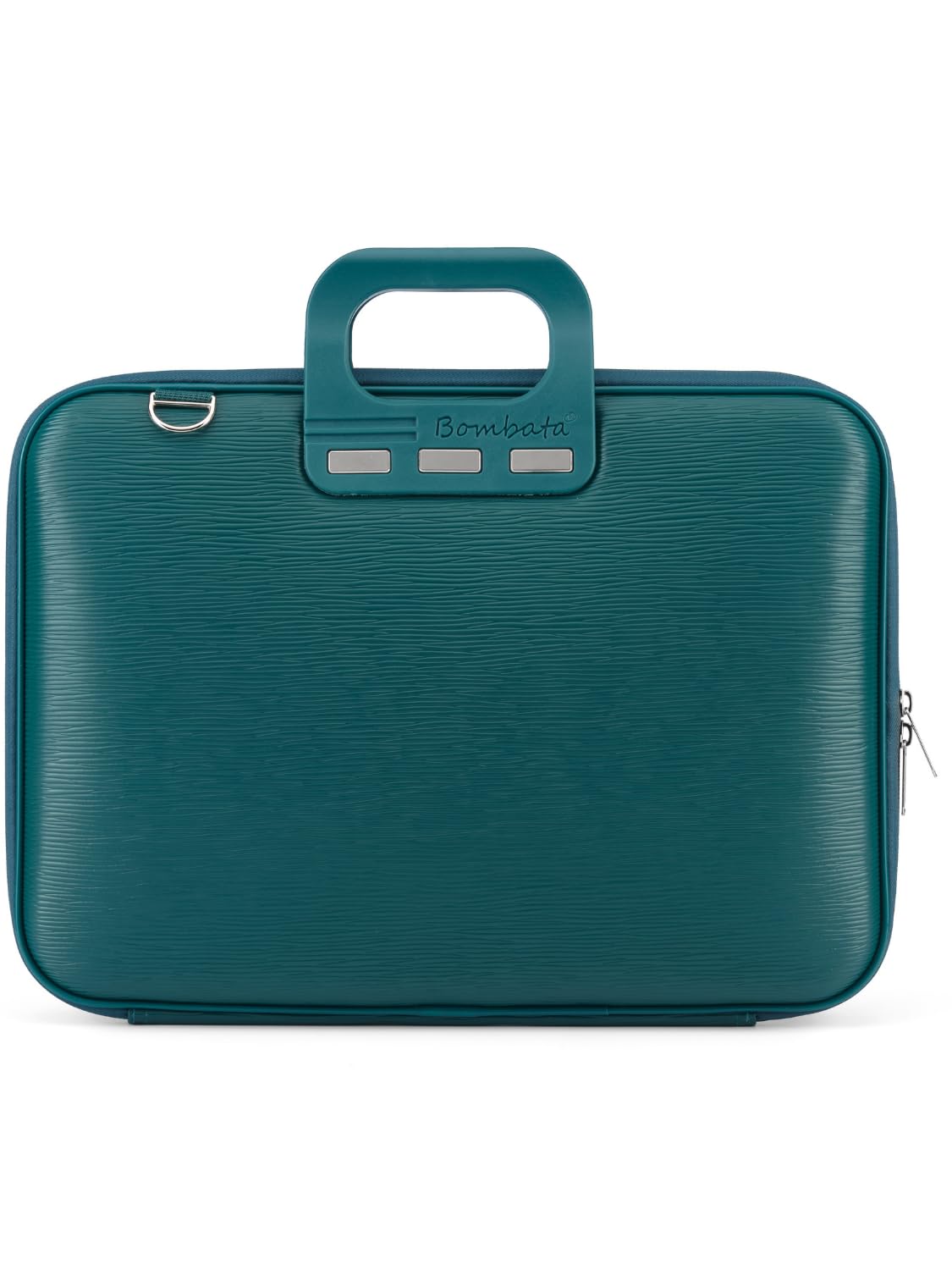 Bombata Wave - Borsa Porta Computer con Tracolla, Elegante e Funzionale, Unisex, 100% Vegan, per Professionisti e Studenti, Blu Acqua - 15.6/16 Pollici