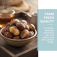 Vista 2 de Castañas, frescas, aprox. 1lb
