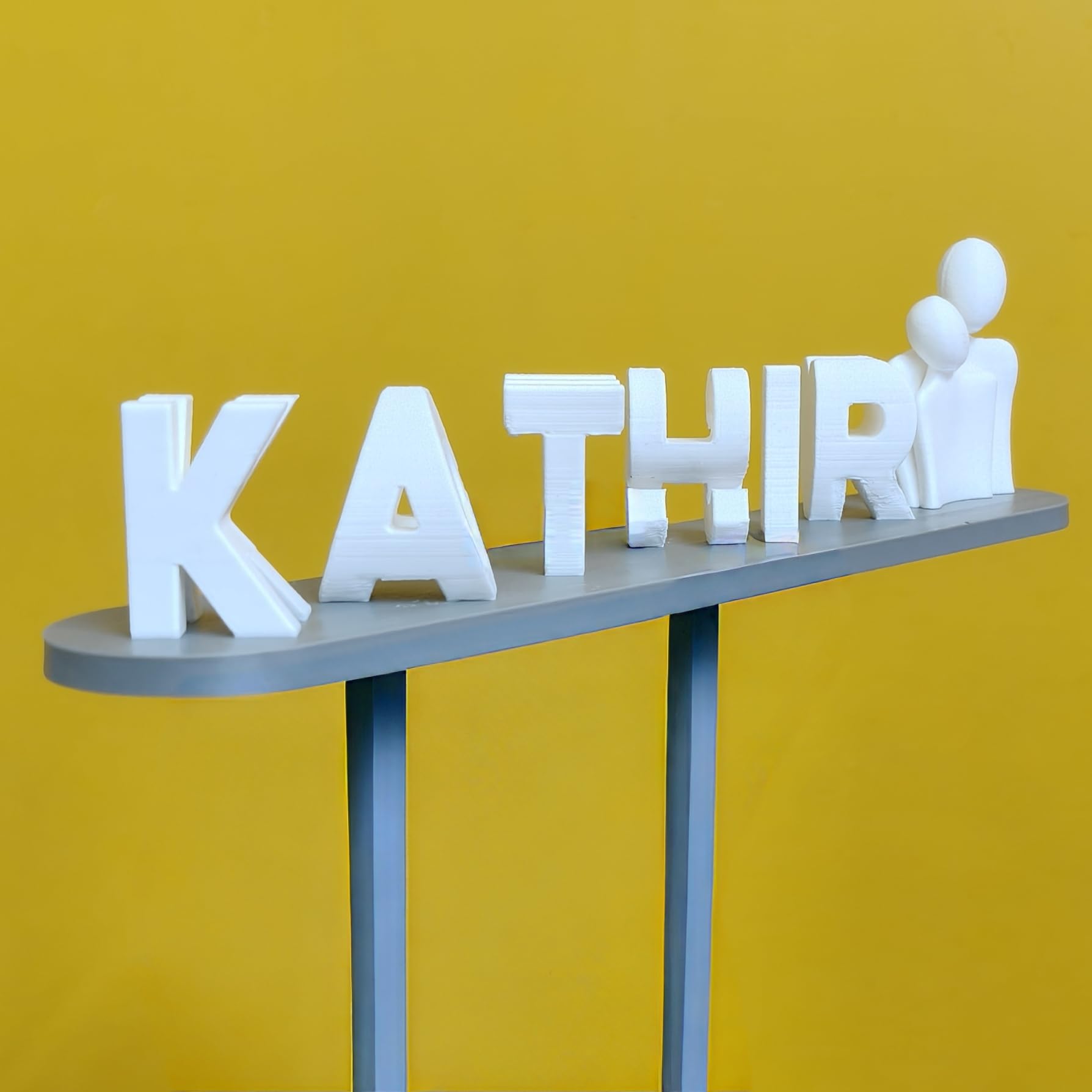 3D flip Name/Dual Name with Couple Statue-image-9