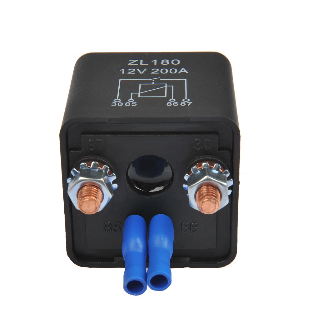 12V 200A Automotive Truck Relay 4 Pin Heavy Duty Relay Split Charge