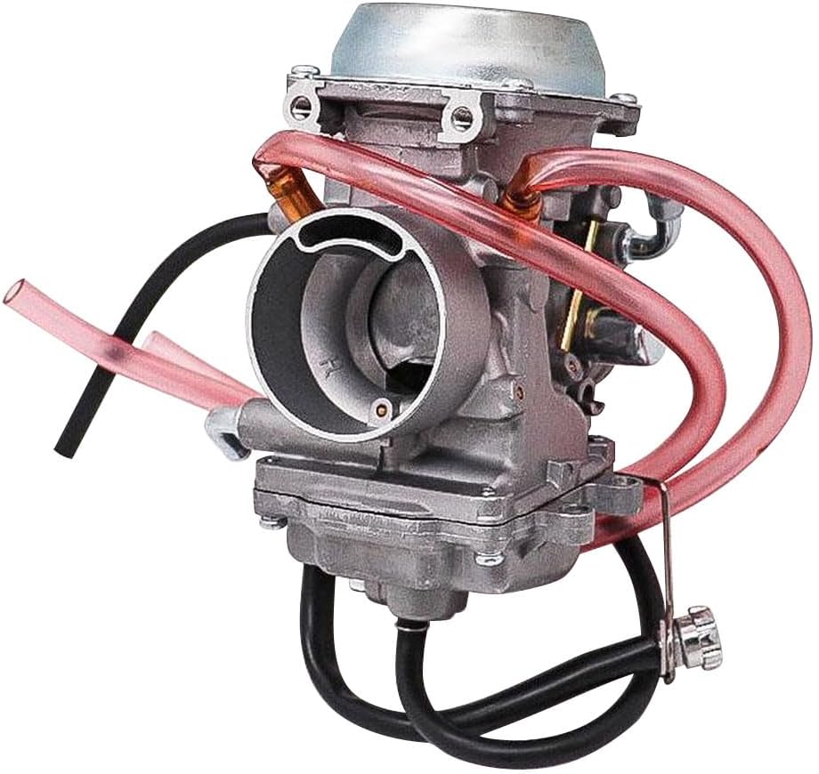 Partman Carburetor Fit for Suzuki Quadrunner 500 LT-F500F LTF500F 4X4 1998 1999 2000 2001 2002 13200-09F50 13200-09F01 With Fuel Valve Petcock