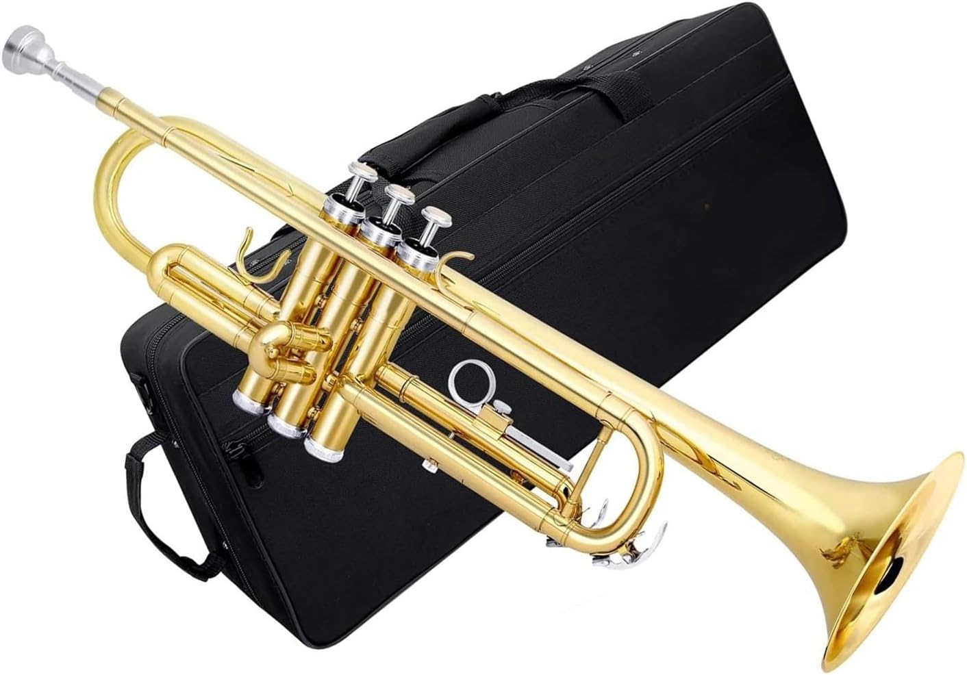Bach トランペット ゴールド ケース付き Bach トランペット ゴールド ケース付き ゴールド トランペット 3