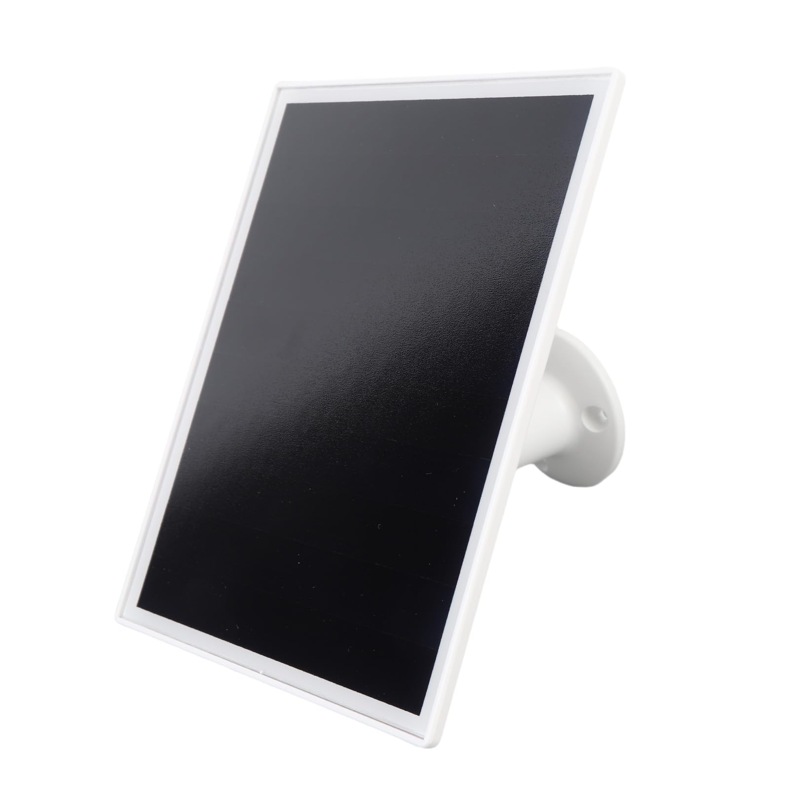 Generic Pannello Solare per Telecamera di Sicurezza Caricatore Monocristallino da 6 W per Uso Esterno Design Resistente Alla Pioggia 2 Pezzi
