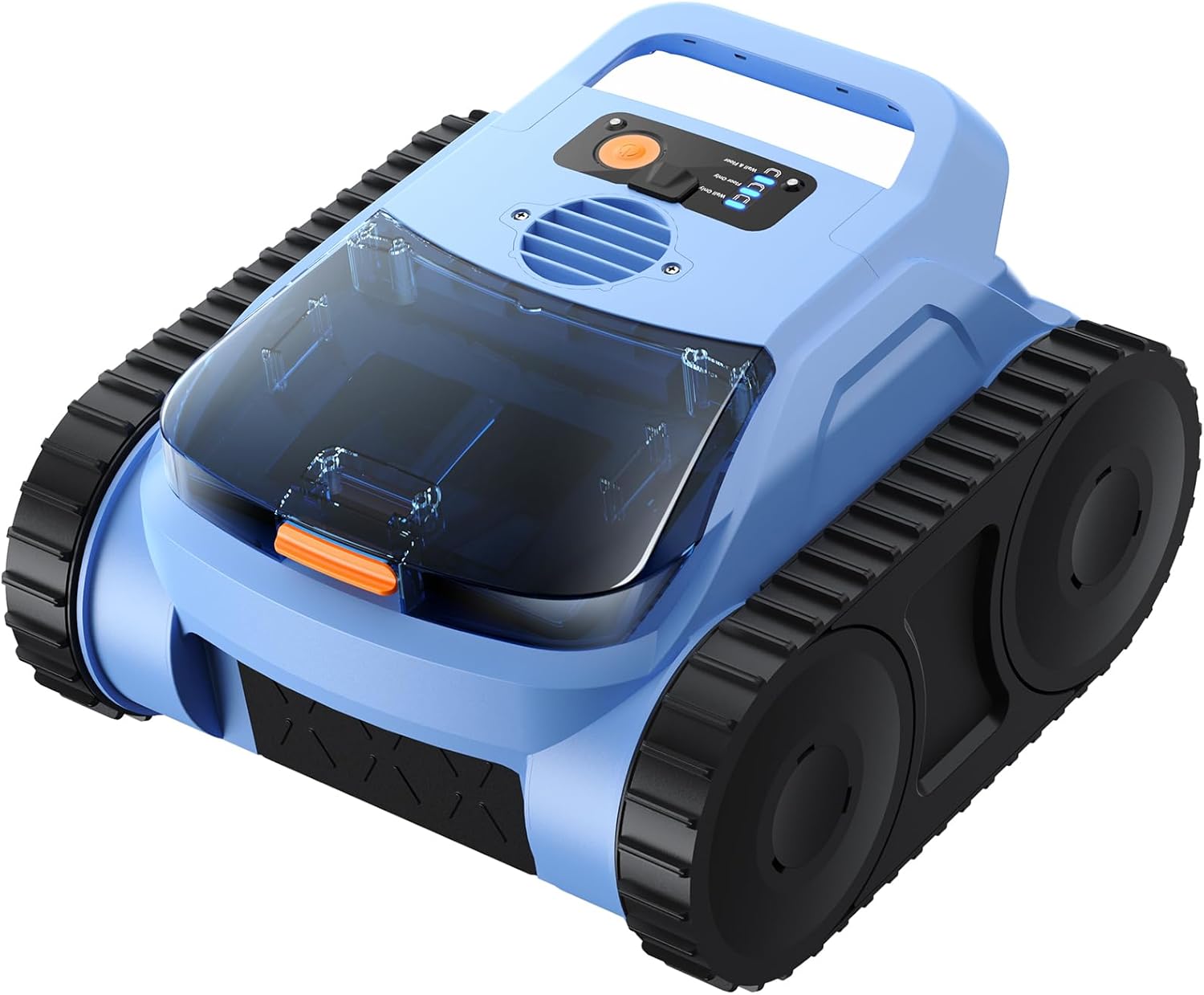 Cordless Robotic Pool Cleaner,Automatic Robotic Pool Vacuum for Inground Pools,Spa Pool Robot Cleaning up to 2150 Sq.ft for Floor,Wall Climbing,Waterline,4800GPH Suction,180min Battery Life