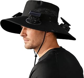 Chapéu de Aba Larga com Proteção UV e Aba Flexível