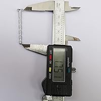 Vista 5 de Tornillos de cabeza de armadura de truss, 8-32 roscas imperiales x 1-3/4 pulgadas, 80 piezas/11 onzas de largo pernos para cajones de gabinetes