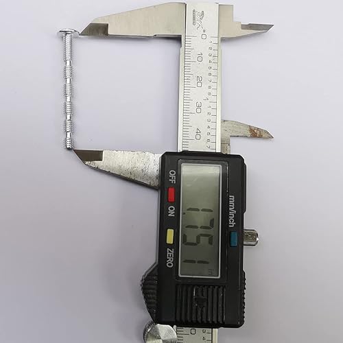 Miniatura 5 de Tornillos de cabeza de armadura de truss, 8-32 roscas imperiales x 1-34 pulgadas, 80 piezas11 onzas de largo pernos para cajones de gabinetes,