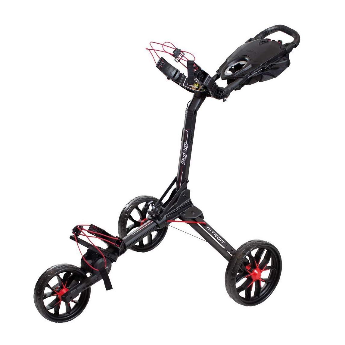 Bag Boy Schiebetrolley NITRON 3 Rad Black/Red
