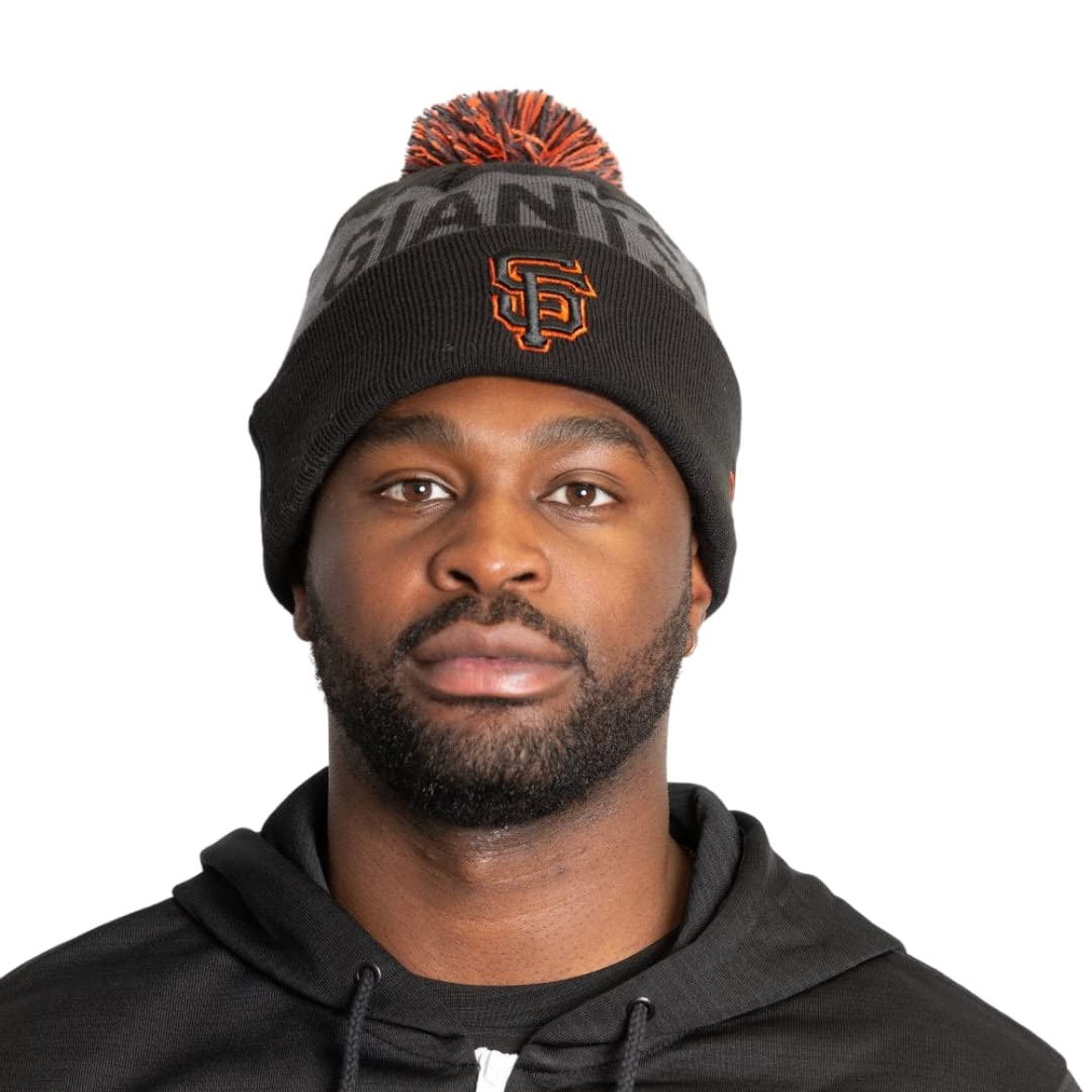 New Era MLB San Francisco Giants Storm II Beanie Sport Knit Black