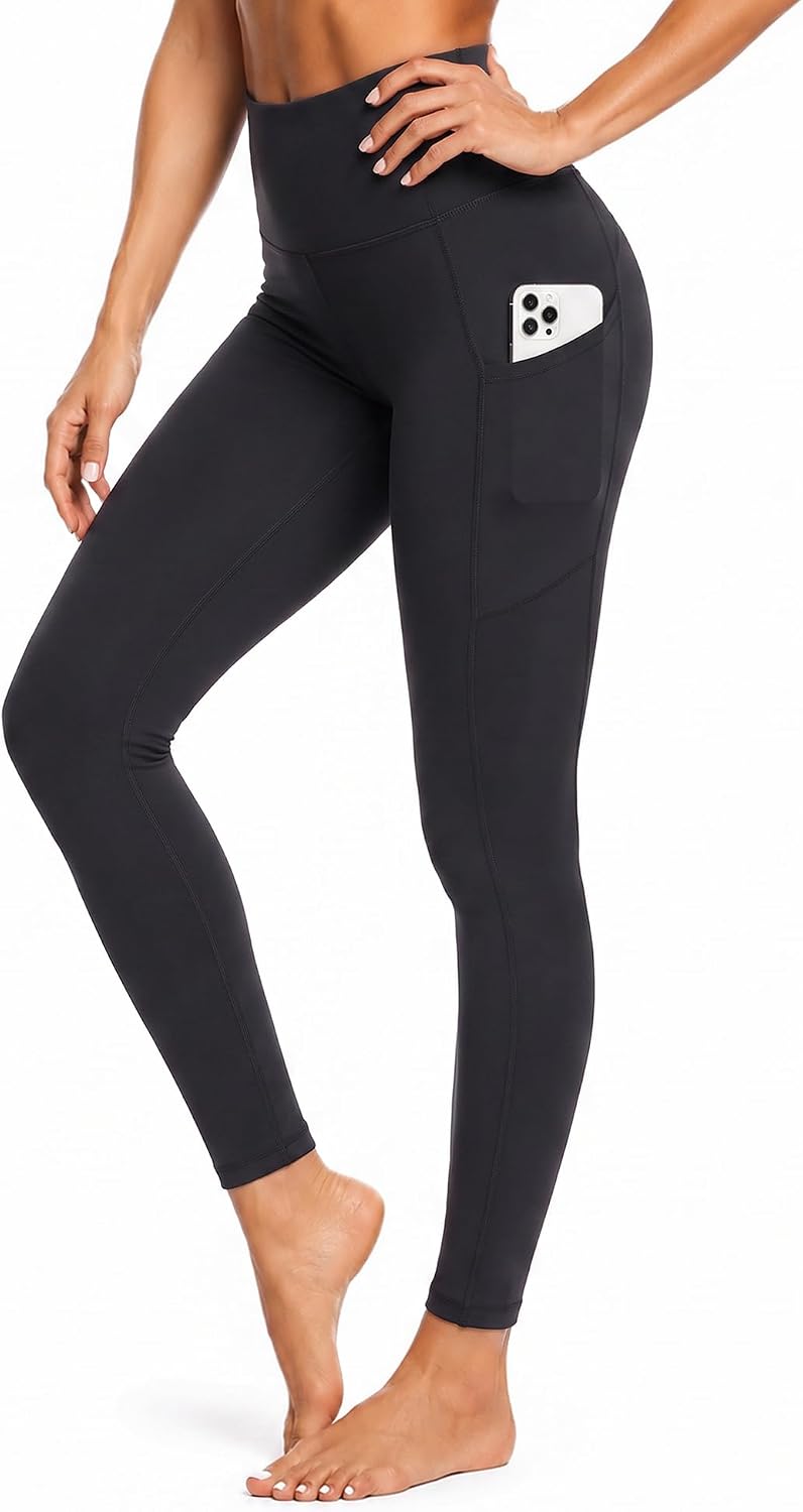 BLUEENJOY Leggings for Women - High Waisted Full Length Buttery Soft Yoga Pants for Workout Athletic Daily