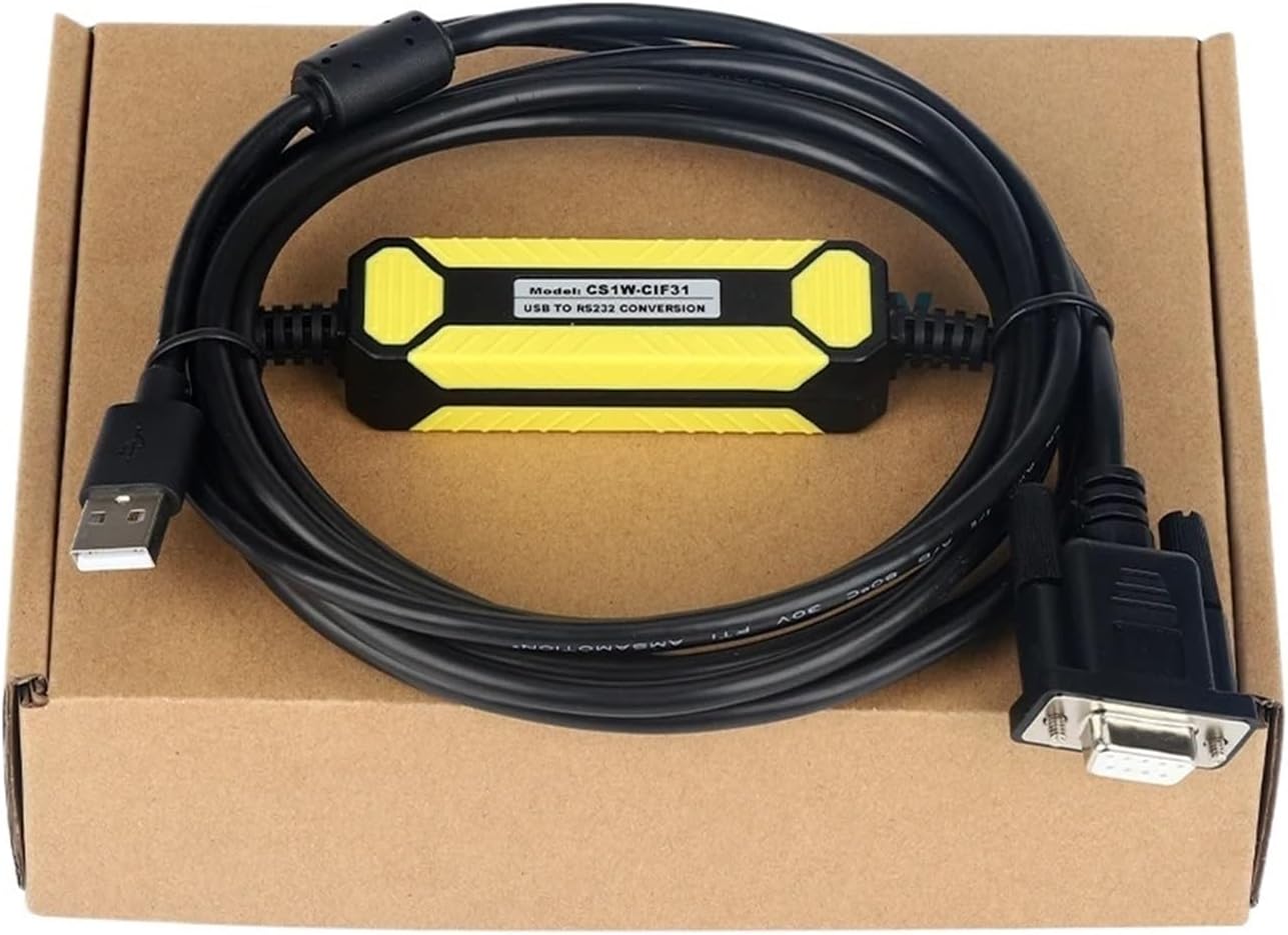 USB-CIF31 Adapter for USB Switch Serial to R232 Programming Cable USB-RS232 Optical Converter Line CS1W-CIF31(Female Port)