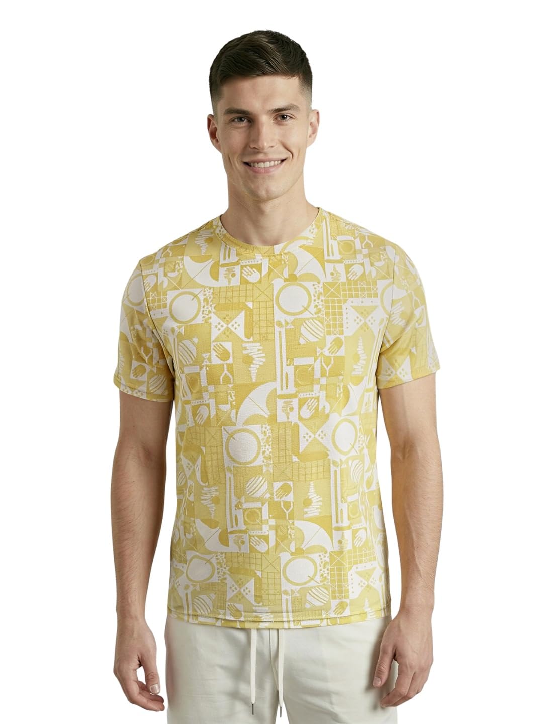 TECHNOSPORT Men Printed Slim Fit Round Neck T Shirt MATPIQ Short Sleeve Polyester Tshirt for Men Gym Workout Running Casual Sports Active Quick Dry Branded-picture-27