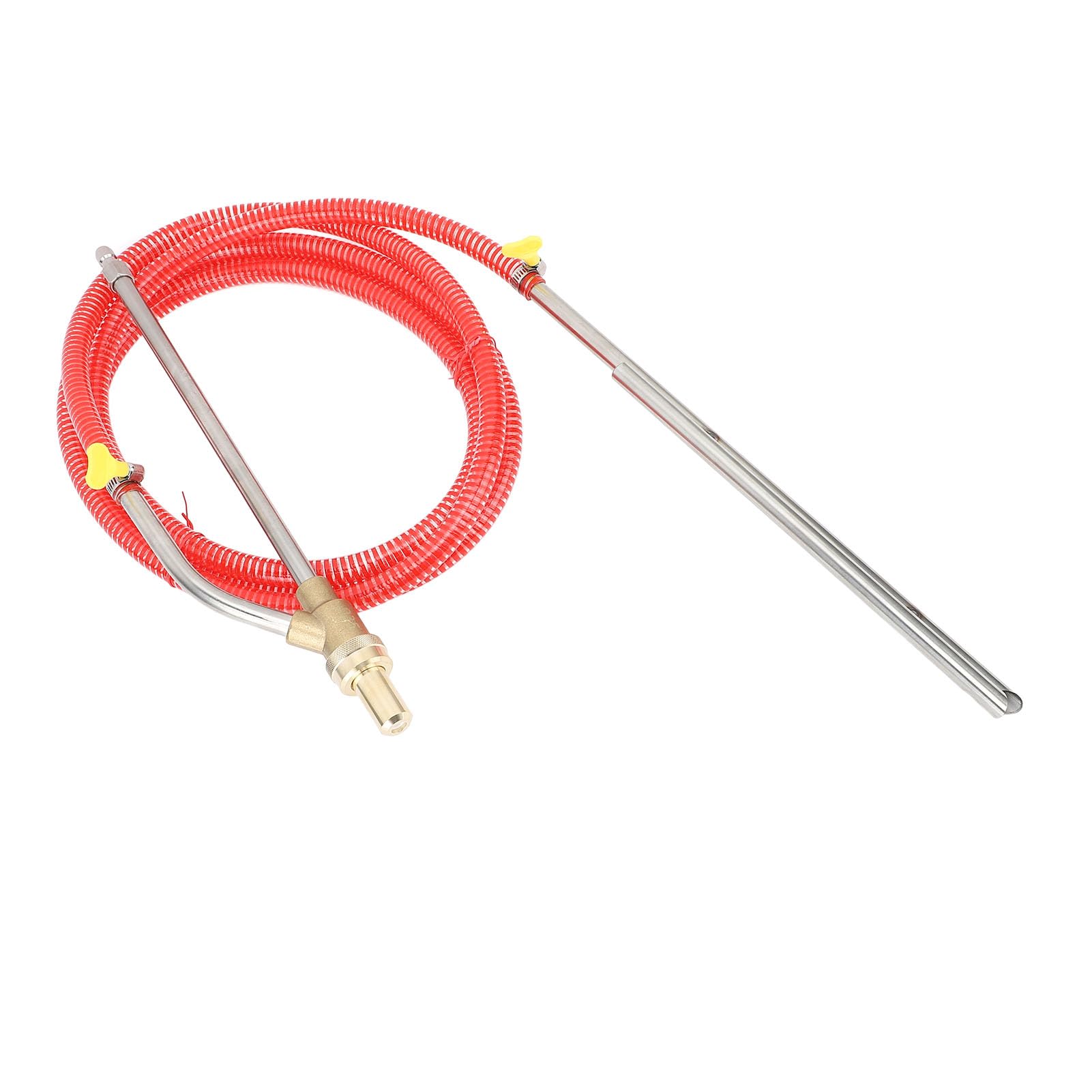 Aramox Kit di Sabbiatura per Idropulitrice, Acciaio Inossidabile e Ottone, Efficace Rimozione di Ruggine e Vernice, Ideale per Parti Automobilistiche e Casa (rosso)