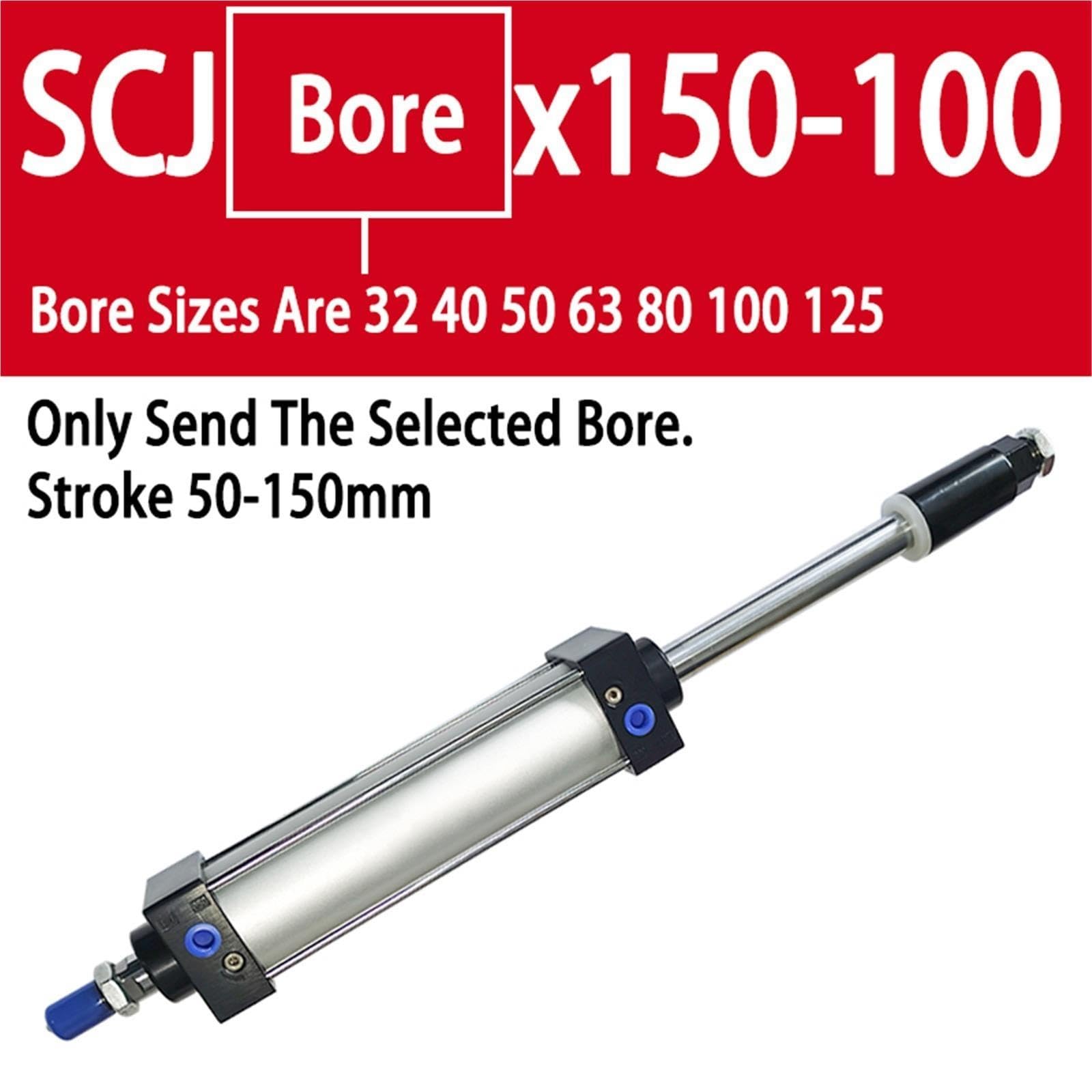 Cilindro Pneumatico Standard Serie 1 pz 32/40/50/63/80/100/125mm