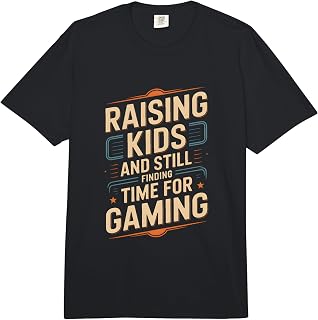 Raising Kids and Still Finding Time for Gaming Comfort Colors Adult Heavyweight T-Shirt